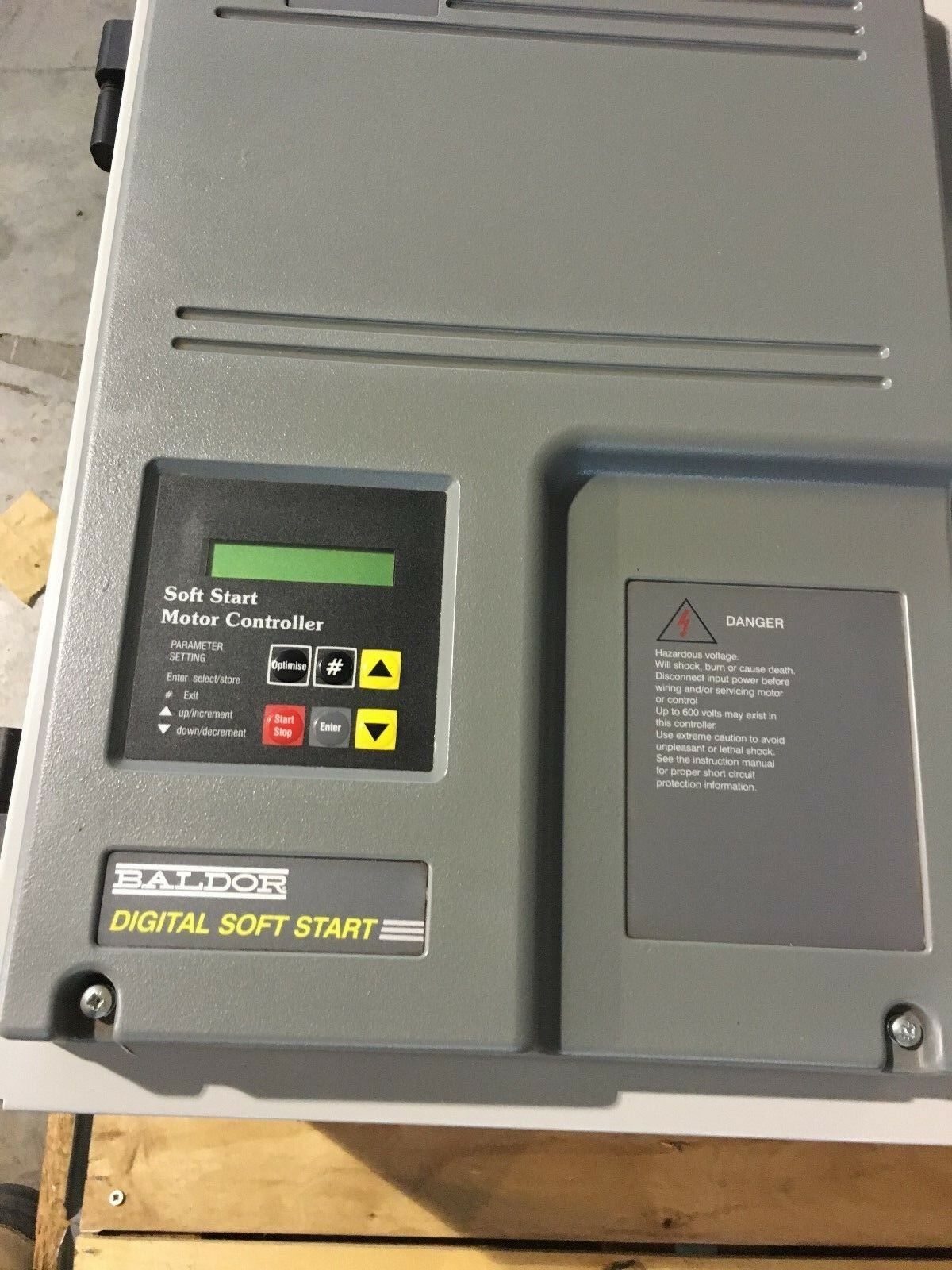 NEW IN BOX BALDOR SS0122 DIGITAL SOFT START MD7-900-CB