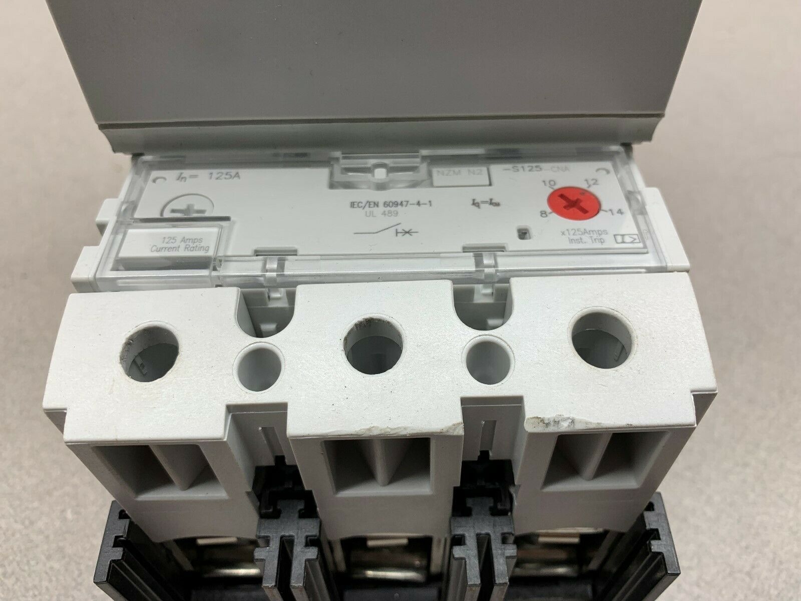 NEW  EATON MOELLER 100AMP BREAKER WITH SYNCHRONIZED REMOTE OPERATOR NZM 2-XR