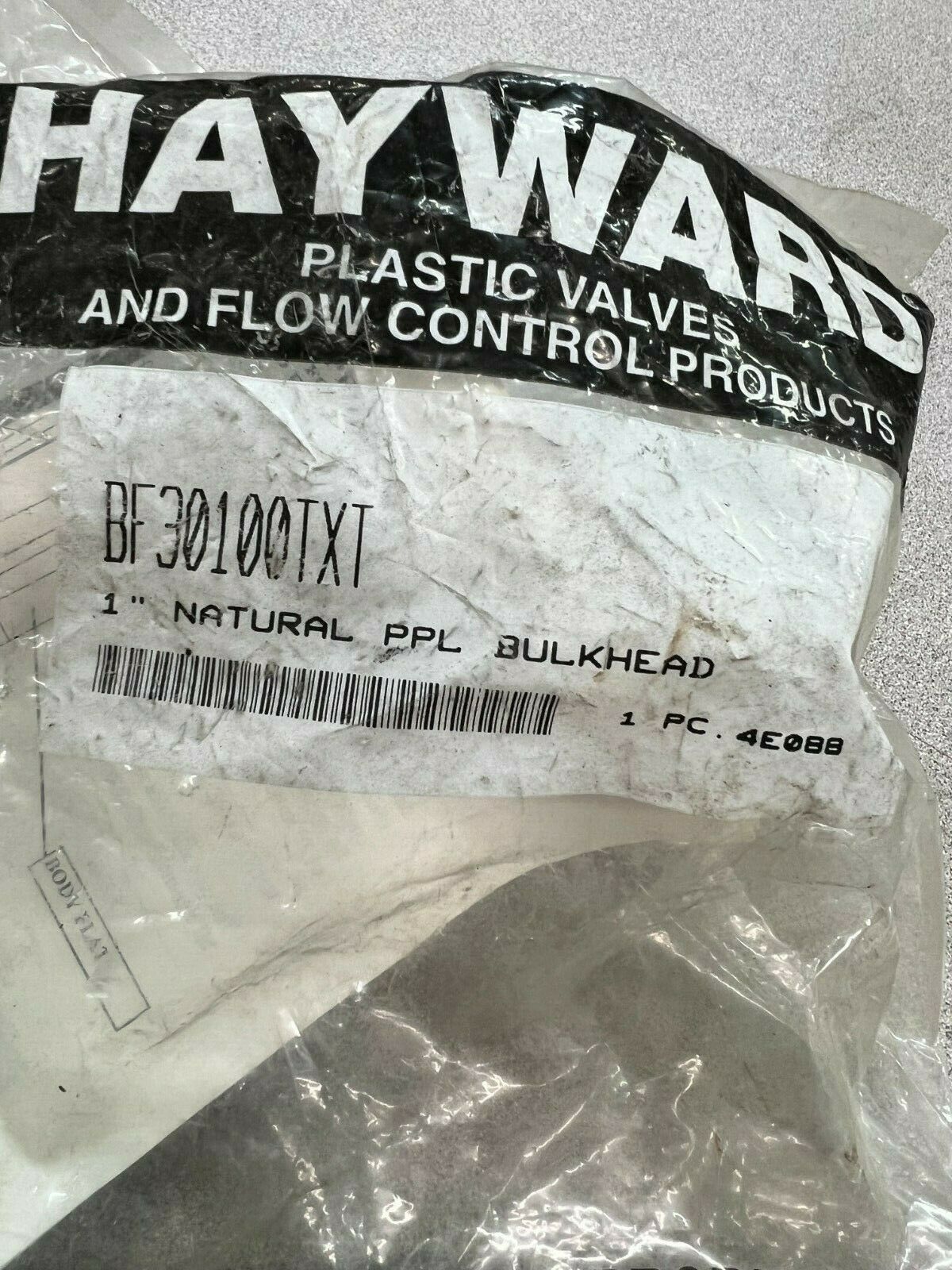 LOT OF 2 NEW IN BAG HAYWARD BULKHEAD BF30100TXT