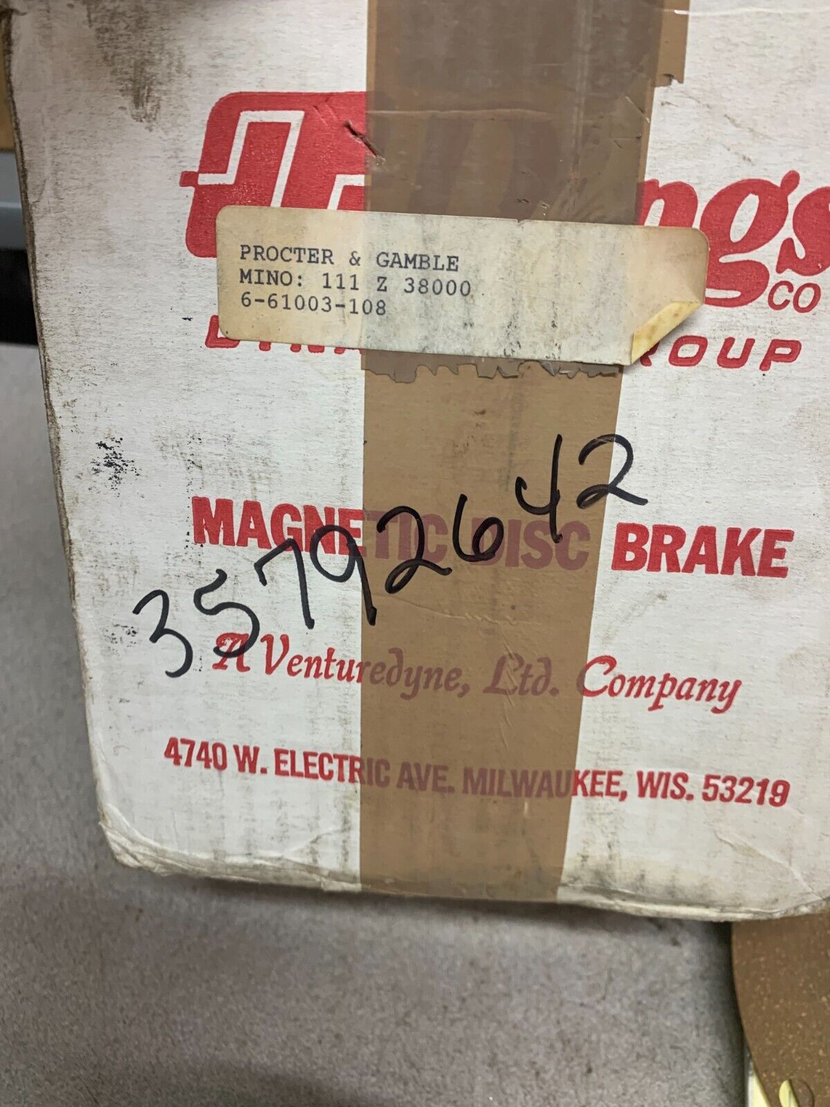 NEW IN BOX DINGS DYNAMICS MAGNETIC DISC BRAKE 6-61003-108