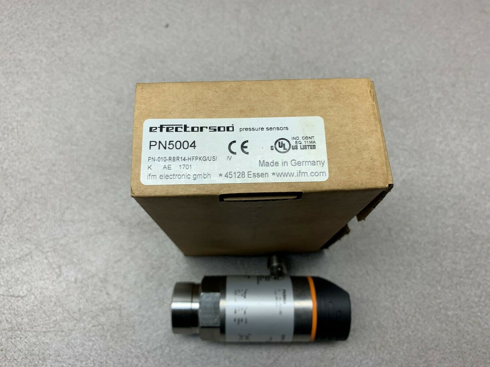 NEW IN BOX EFECTOR500 SENSOR PN-010-RBR14-HFPKG/US/N