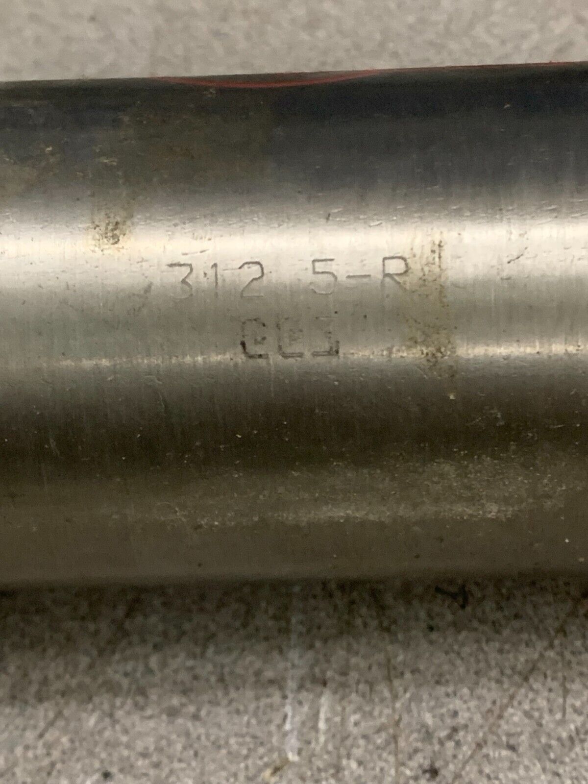 USED BIMBA STAINLESS PNEUMATIC CYLINDER 312 5-R