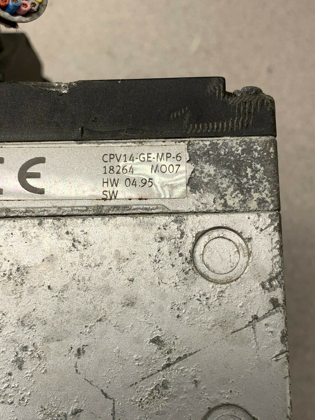 USED FESTO CPV14-GE-MP-6 MANIFOLD CPV14-VI-P6-I WITH 161 360 LD02