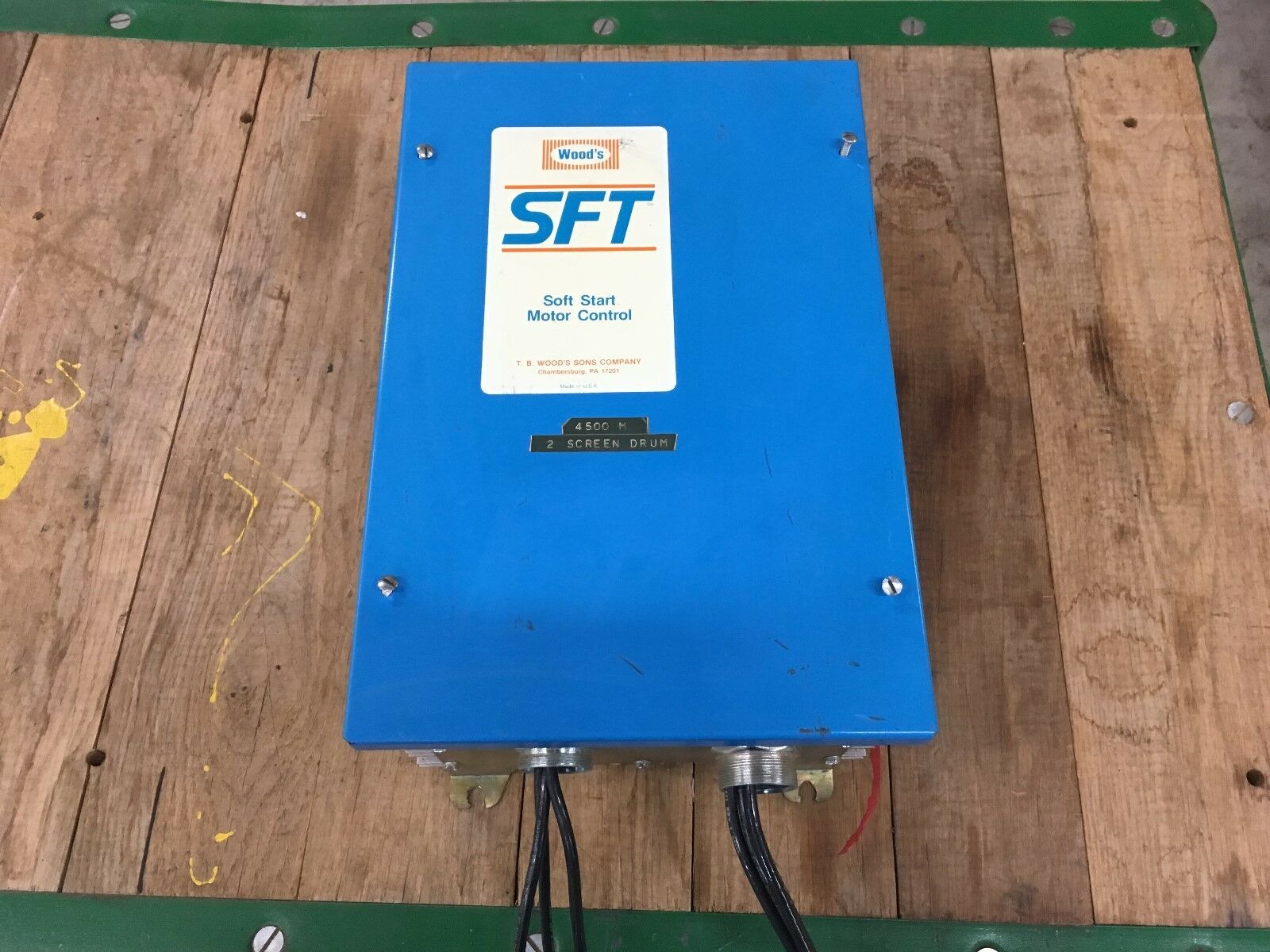 USED TB WOODS SOFT START MOTOR CONTROL SFT20