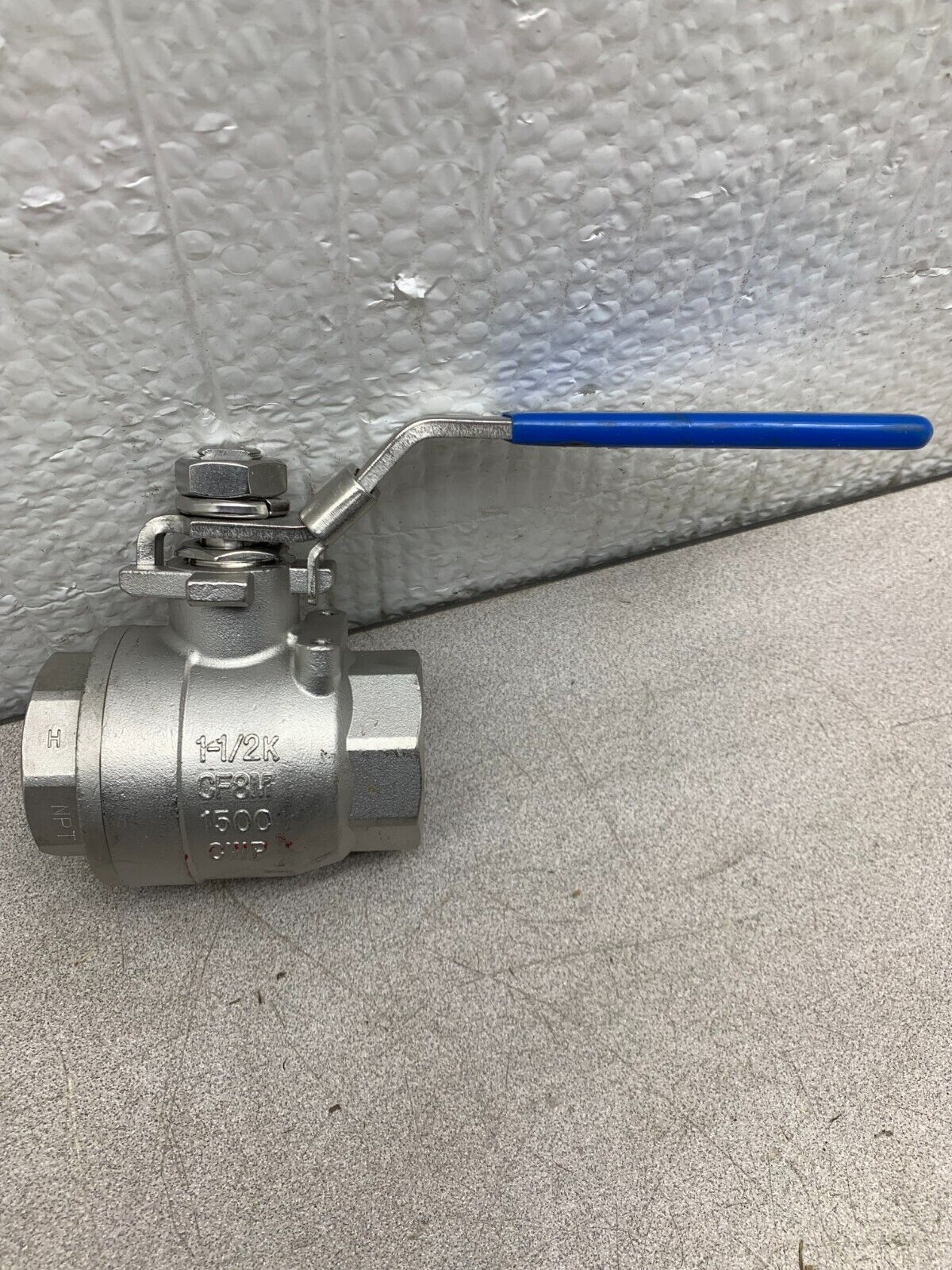 NEW FNW 1-1/2" FIG. 220A 150 WSP STAINLESS BALL VALVE 1-1/2K CF8M 1500 CWP