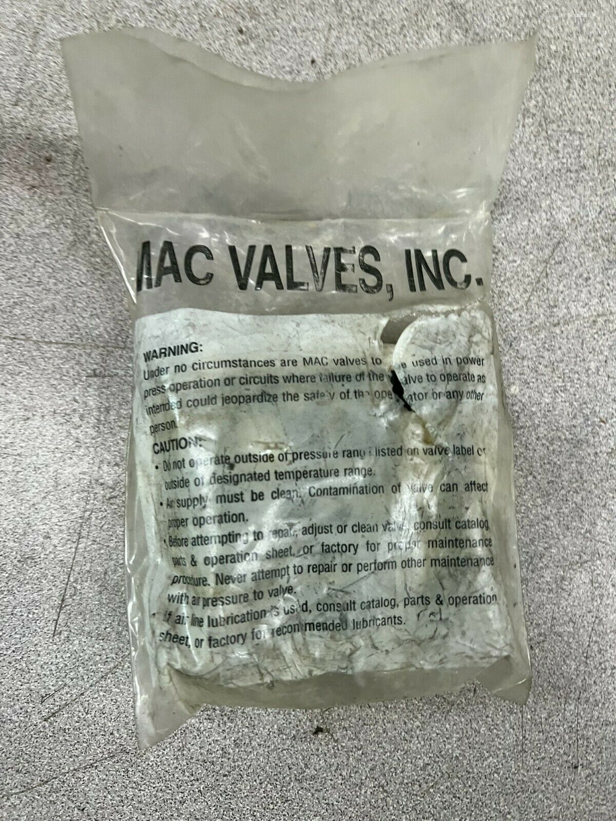 NEW IN BAG MAC REPAIR KIT K-03005