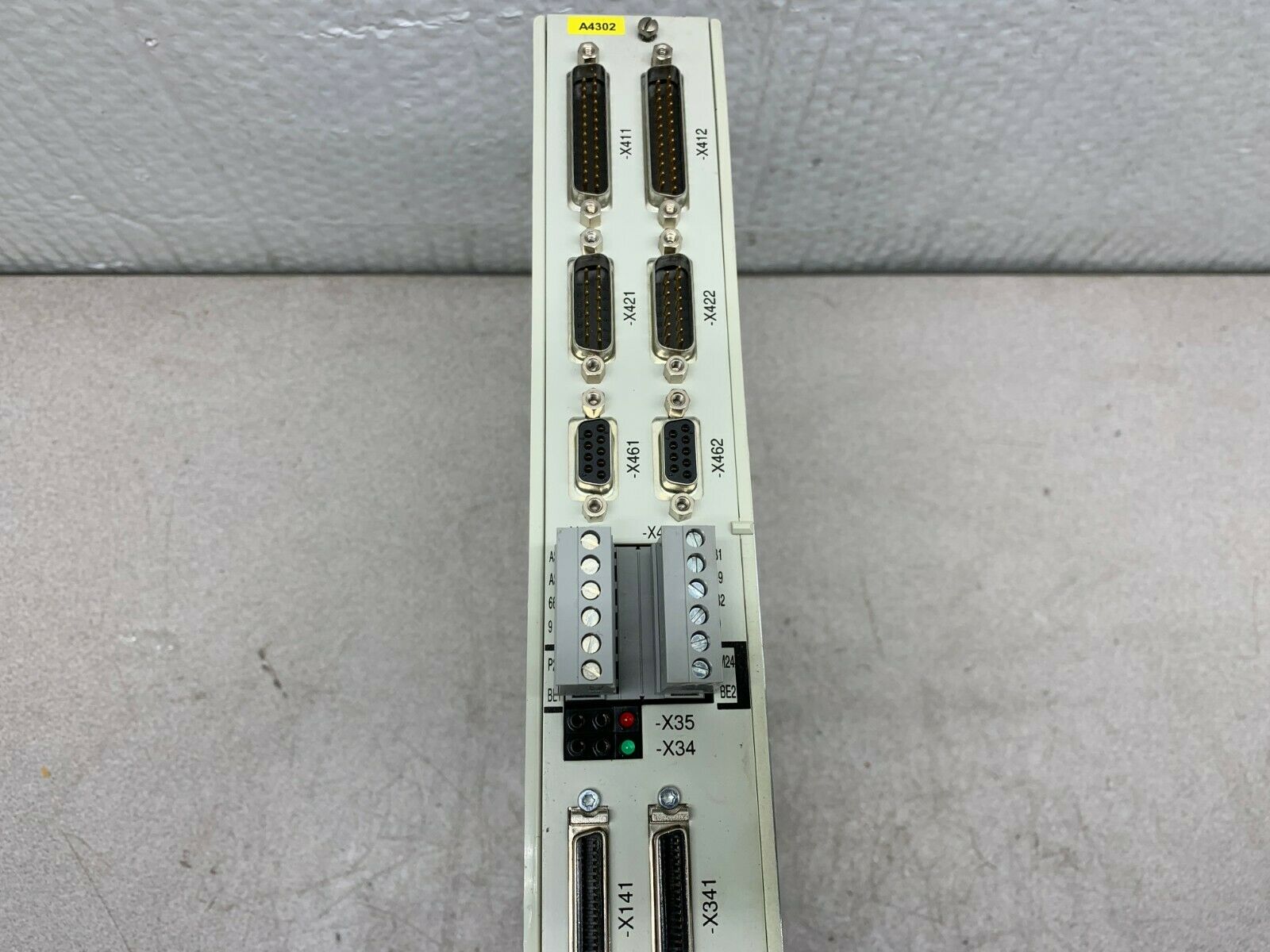 USED SIEMENS SIMODRIVE 6SN1123-1AB00-0BA1 WITH CONTROL CARD 6SN1118-0DK23-0AA0