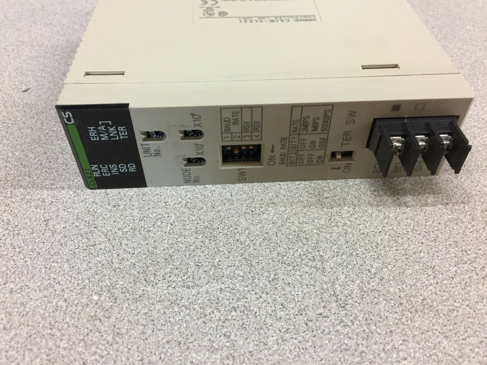 USED OMRON CONTROLLER LINK UNIT CS1W-CLK21