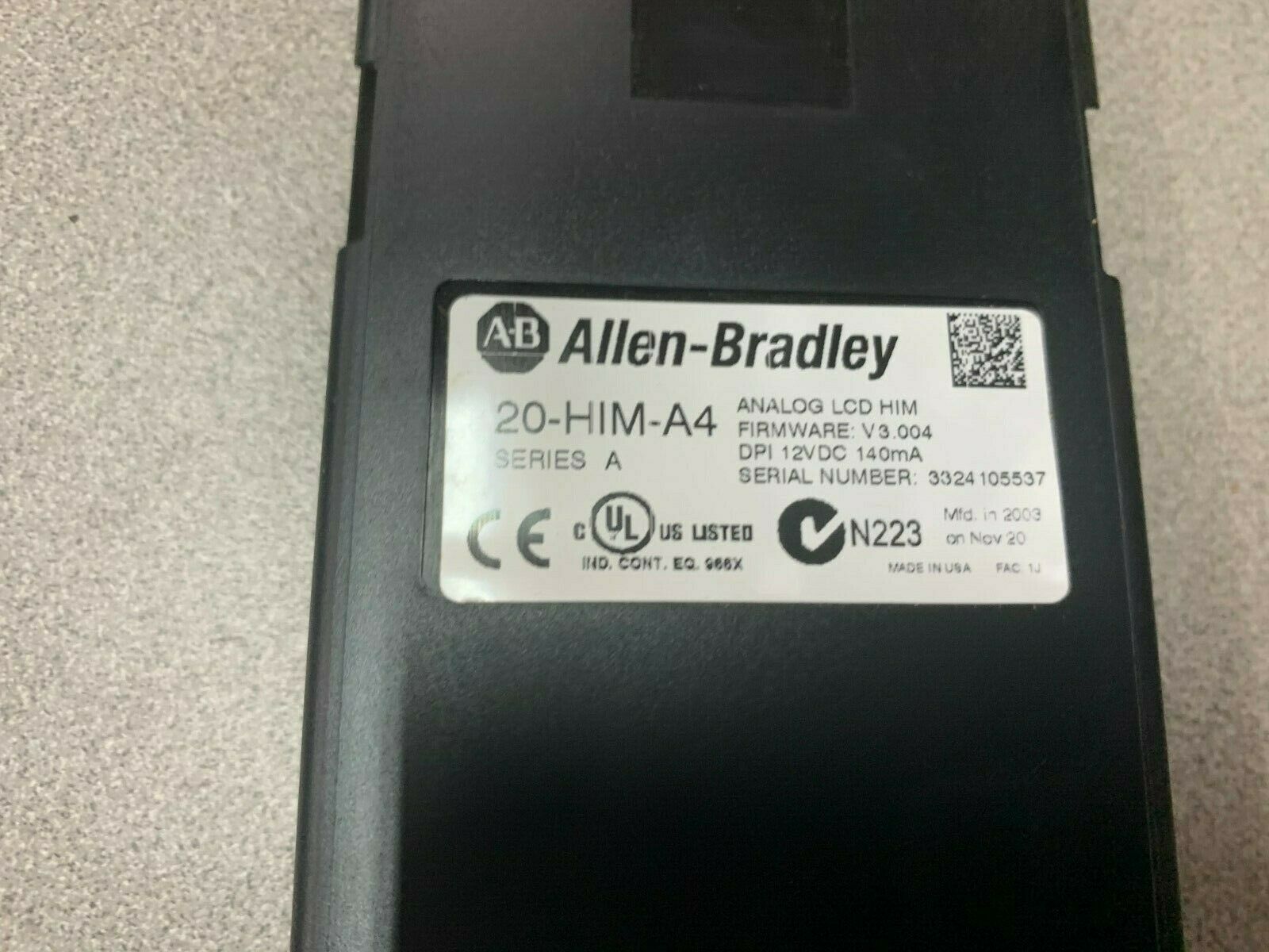 NEW IN BOX ALLEN BRADLEY ANALOG LCD HIM 20-HIM-44