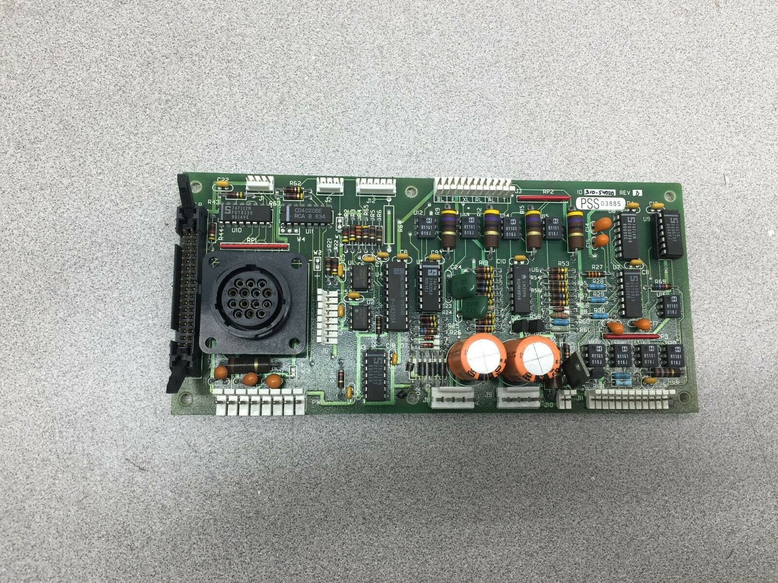 USED ADEPT TECH INTERFACE BOARD 10310-54020