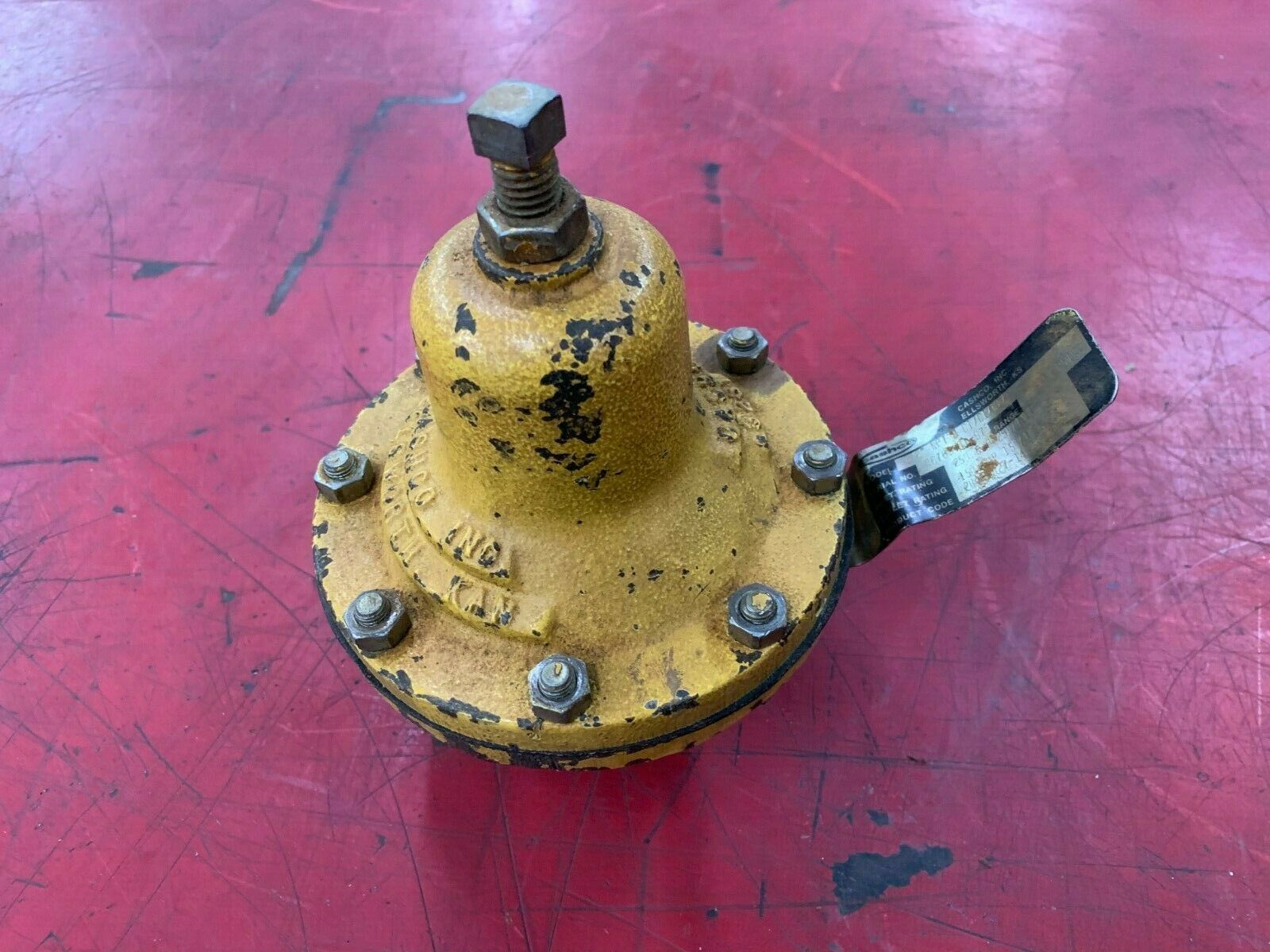 USED CASHCO REGULATOR 1/2" NPT D CI/CI/B2/