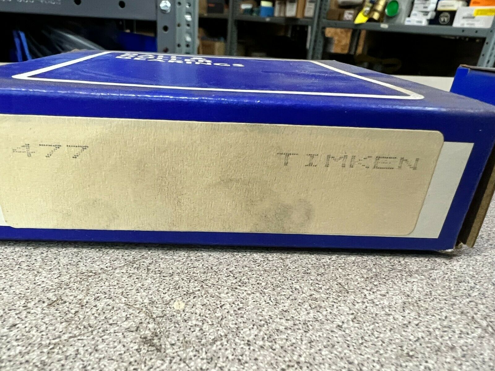 NEW IN BOX TIMKEN ROLLER BEARING 477