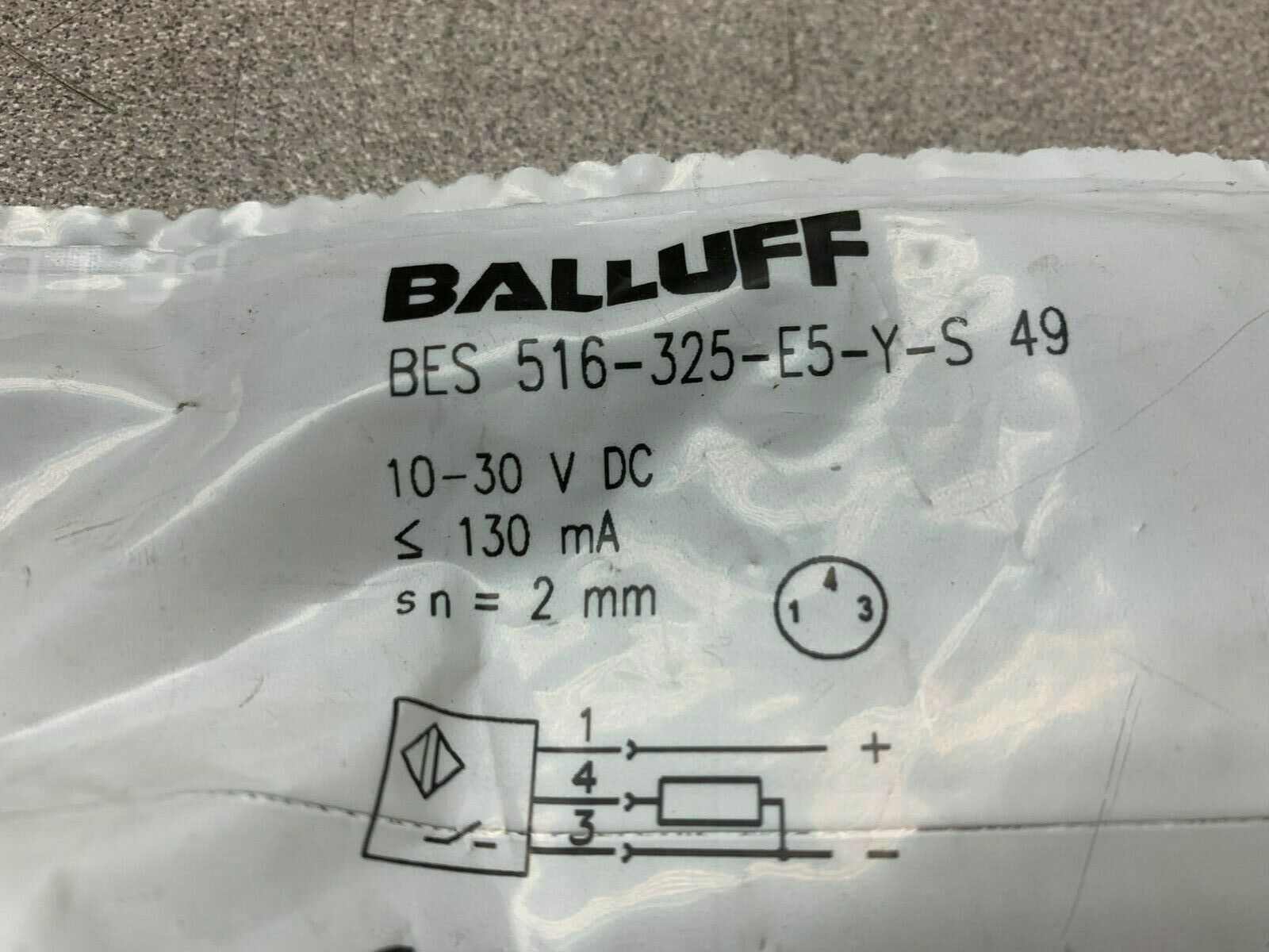 NEW IN BAG BALLUFF SENSOR BES 516-325-E5-Y-S 49