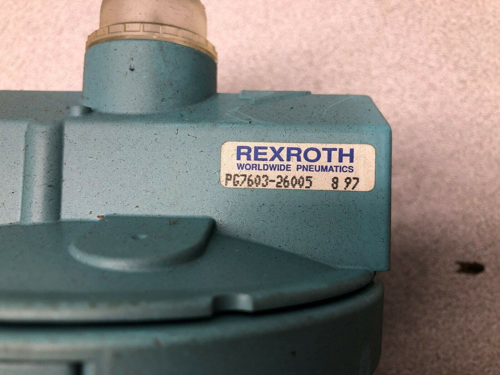 NEW IN BOX REXROTH 3/4 PNEUMATIC LUBRICATOR  PG7603-26005