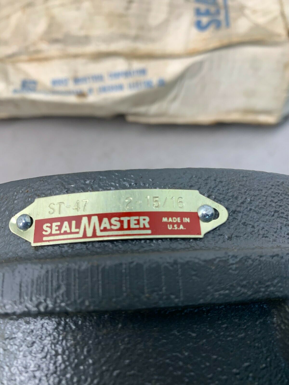 NEW SEALMASTER ST47 TAKE UP BEARING 2-15/16" BORE ST-47