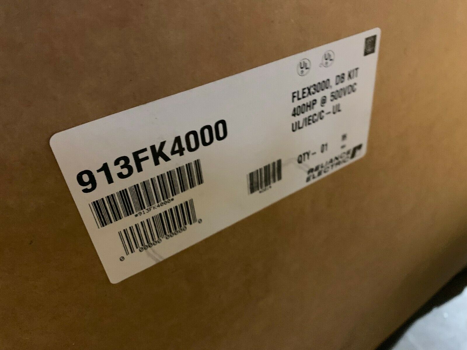 NEW IN BOX RELIANCE ELECTRIC 400HP FLEX3000 DB KIT 913FK4000