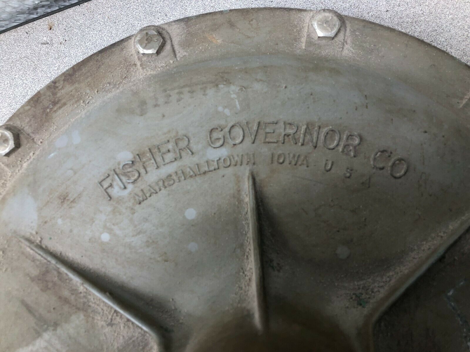 USED FISHER GOVERNOR 2"NPTF CONN 1" ORFICE 53/4-14 PSIG SPRING PRESSURE RELIEF 7