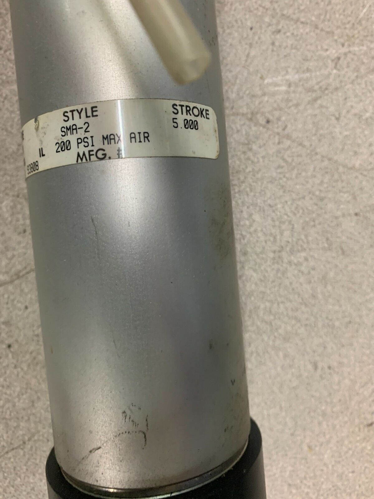 USED AURORA 2" BORE 5" STROKE PNEUMATIC CYLINDER SMA-2