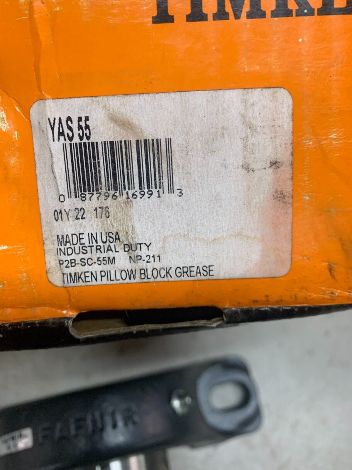 NEW IN BOX TIMKEN PILLOW BLOCK BEARING YAS 55