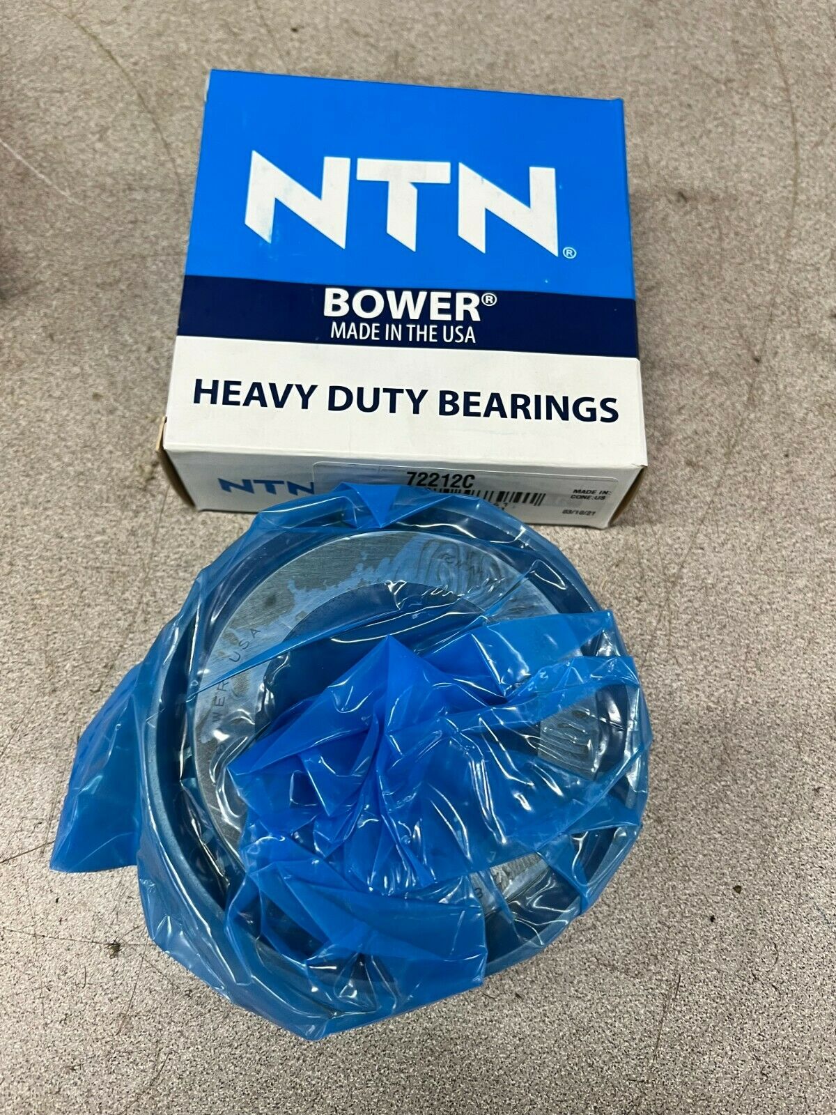 NEW IN BOX NTN TAPERED BEARING CONE 72212C