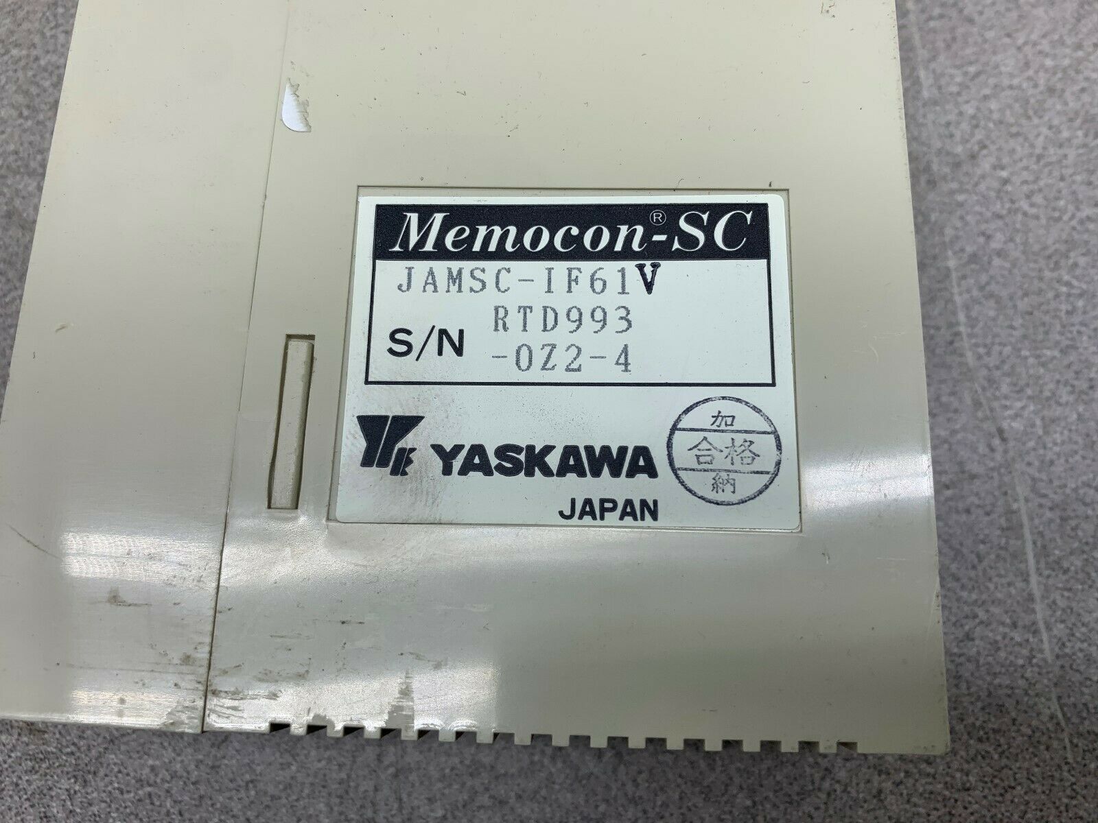 USED YASKAWA MODULE JAMSC-IF61V