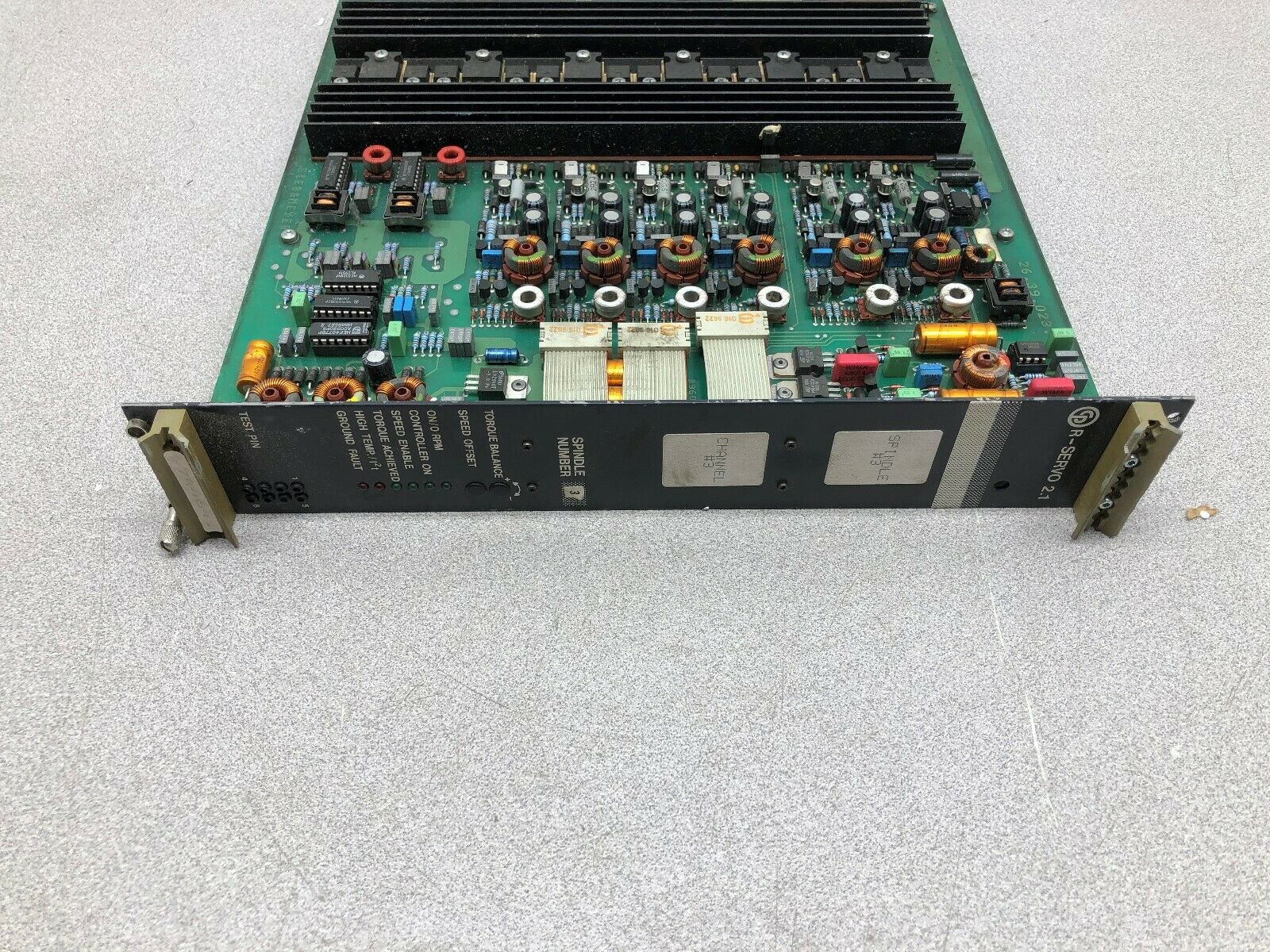 USED SIEB & MEYER SERVO AMPLIFIER 26.39.023.7