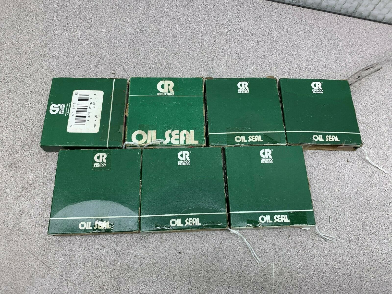 LOT OF 7 NEW IN BOX CHICAGO RAWHIDE OIL SEAL 16719