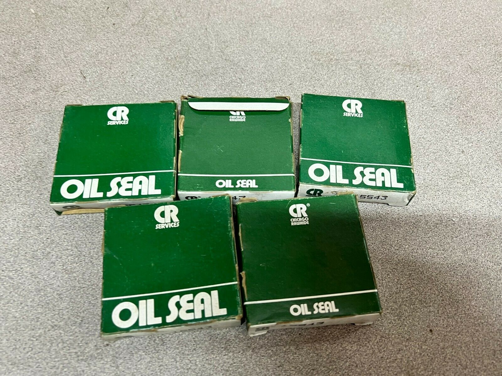 LOT OF 5 NEW IN BOX CHICAGO RAWHIDE OILSEAL 15543