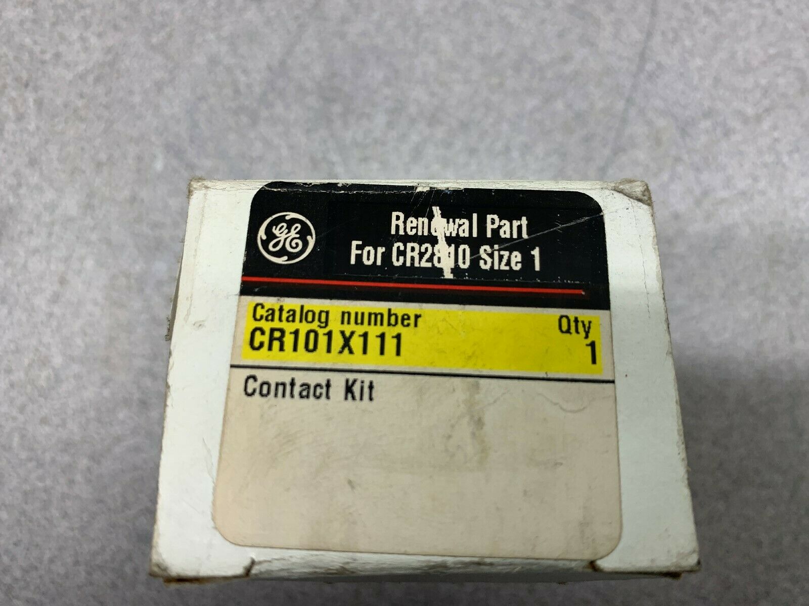 NEW IN BOX GE RENEWAL PART CR101X111