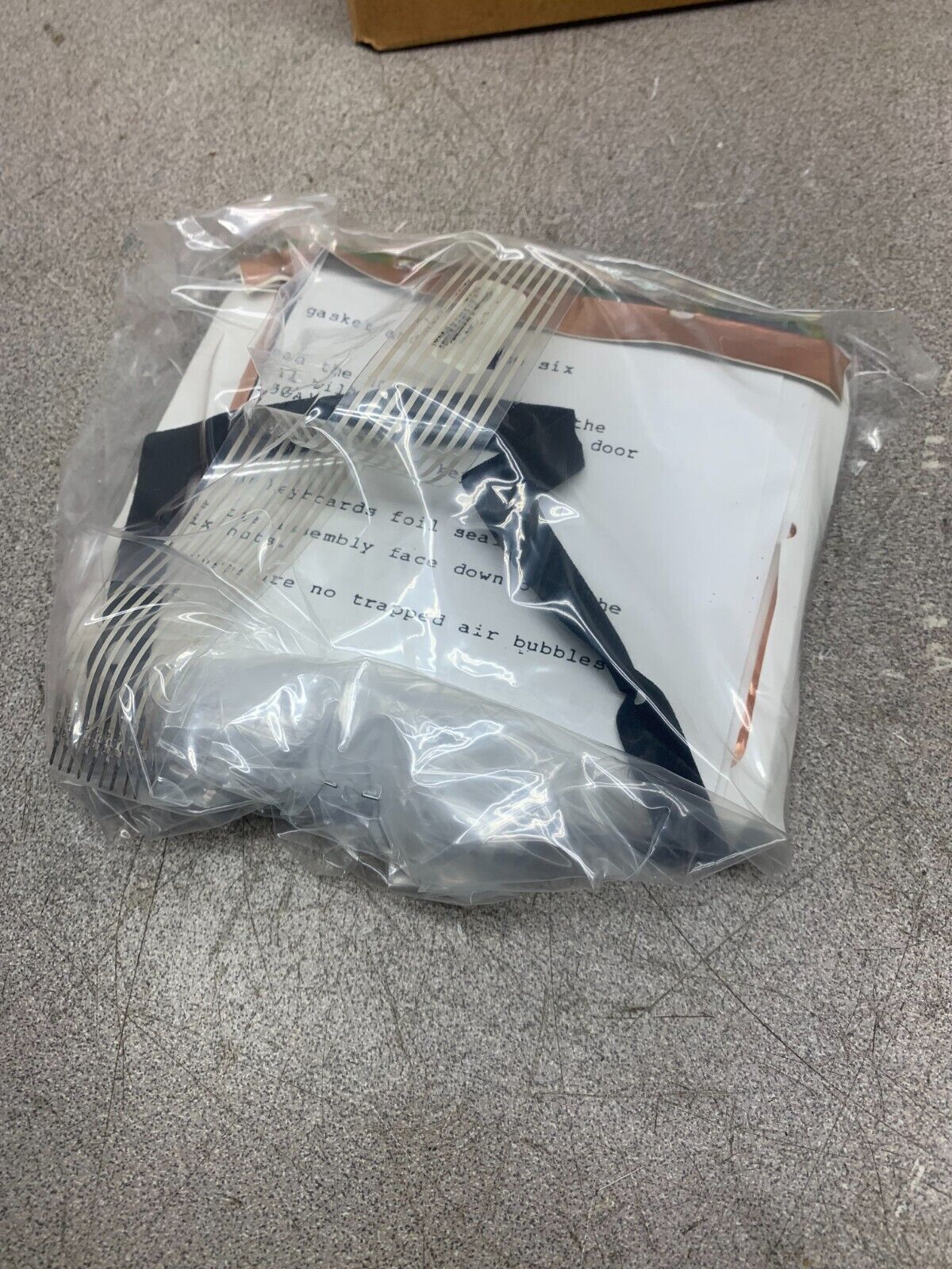 NEW IN BOX METTLER TOLEDO KEYBOARD ASSEMBLY 12582400A