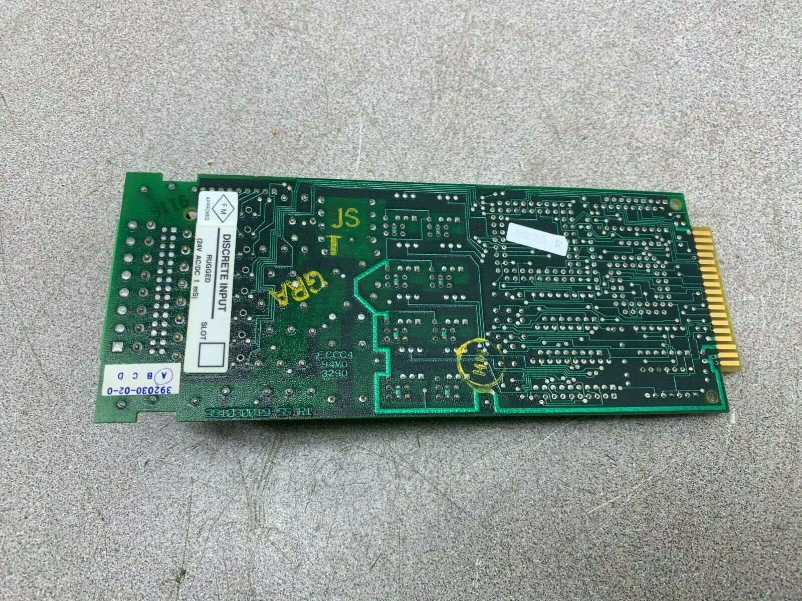 USED EMERSON BRISTOL BABCOCK NETWORK COMMUNICATION BOARD 392030-02-0