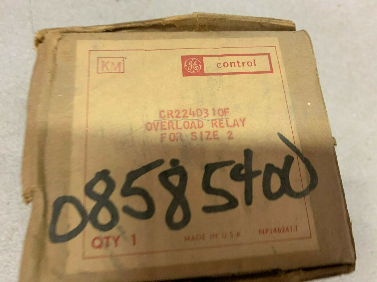 NEW IN BOX GE OVERLOAD RELAY CR224D3