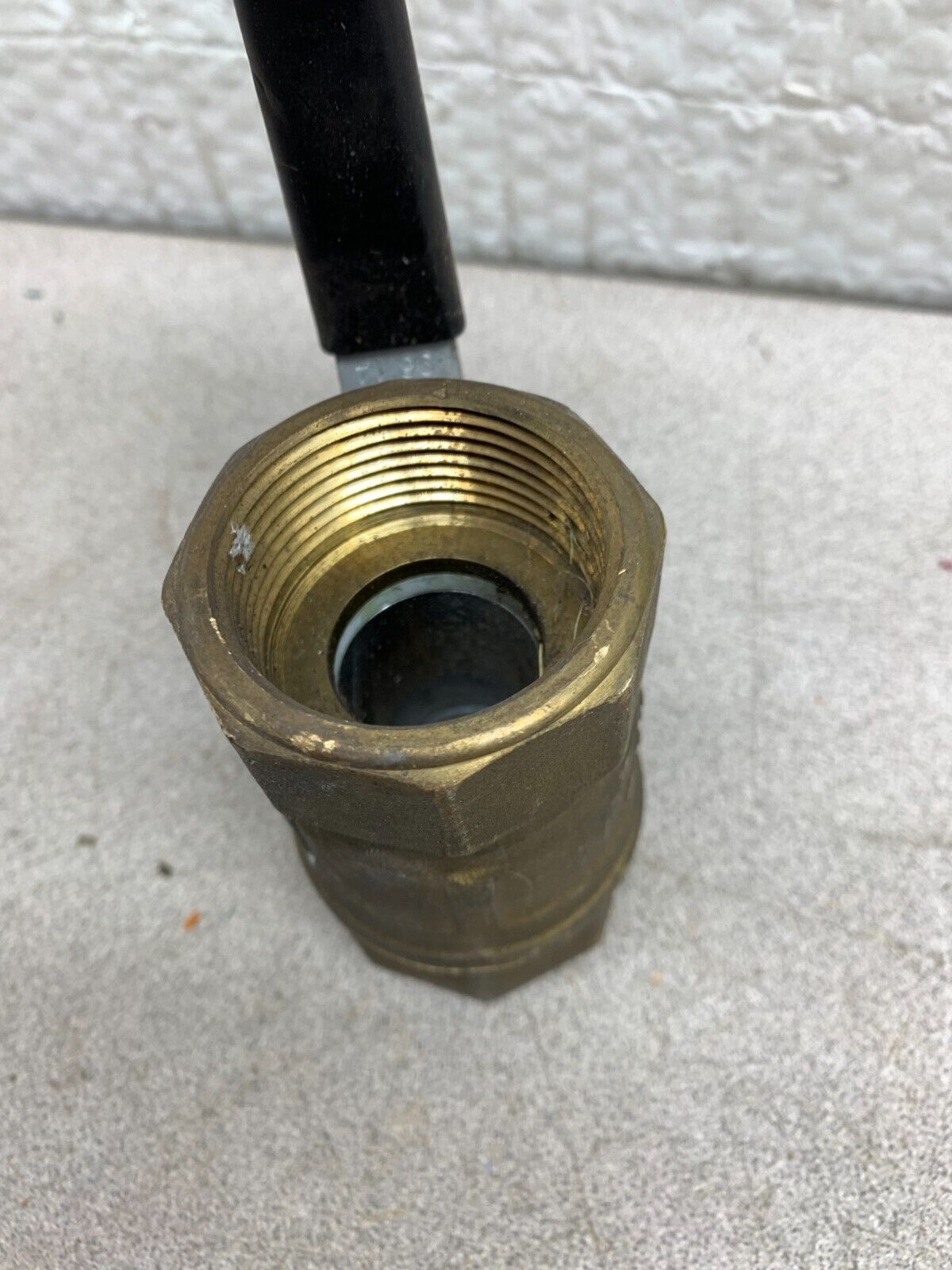 NEW NO BOX RUB 1-1/4" BALL VALVE 600 CWP