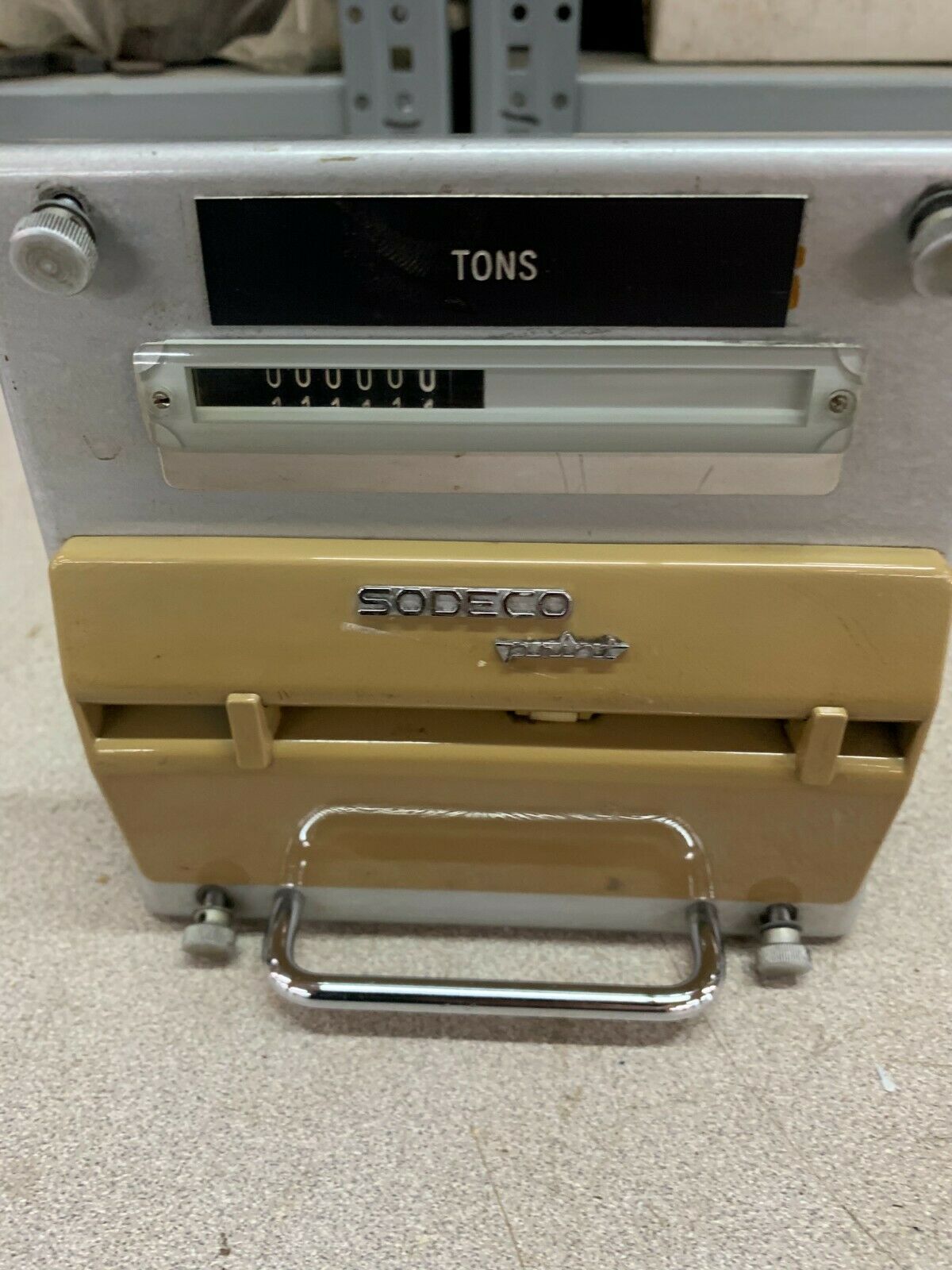 USED SODECO SCALE METER PL 023