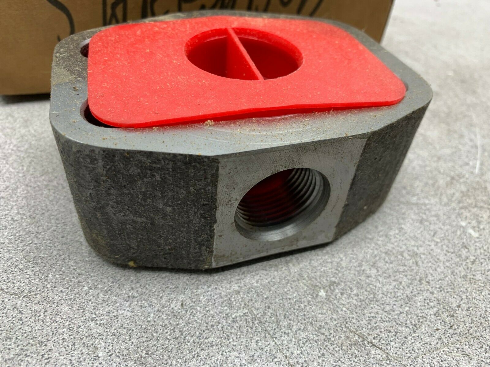 NEW IN BOX ANCHOR FLANGE GAGE PORT SPACER ASX-24-GP-#12SAE