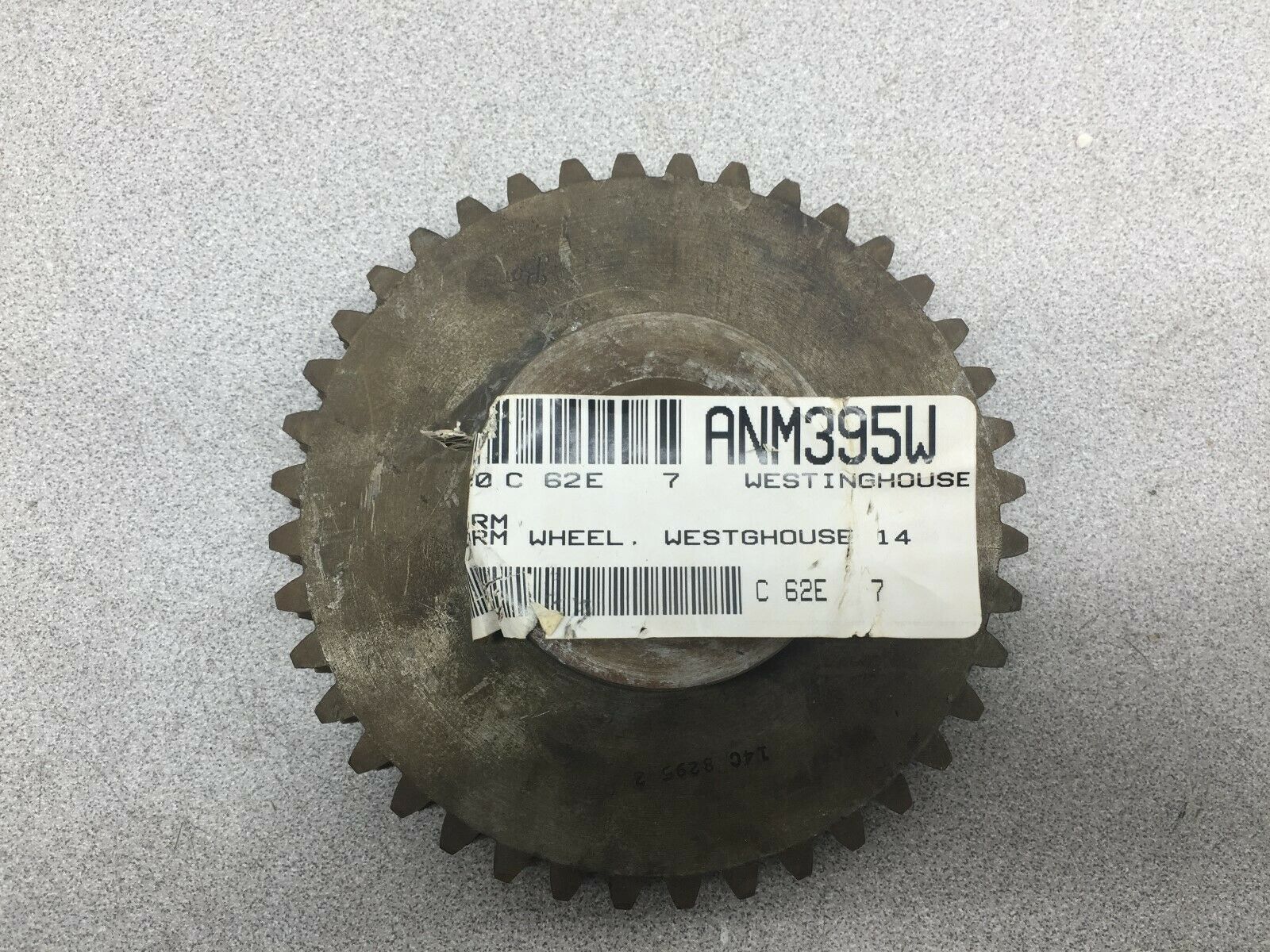 NEW NO BOX WESTINGHOUSE WORM GEAR WHEEL ANM395W / 14C 8295 2