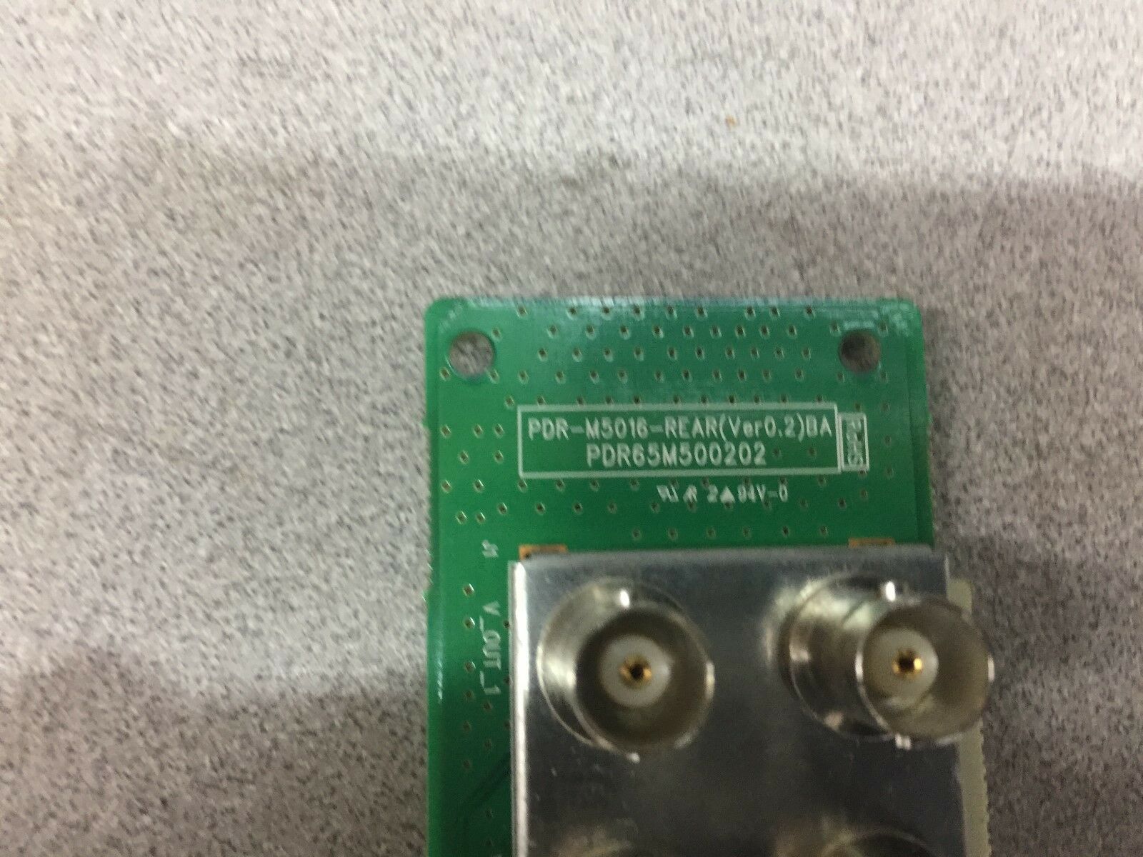 NEW NO BOX CIRCUIT BOARD PDR-M5016-REAR