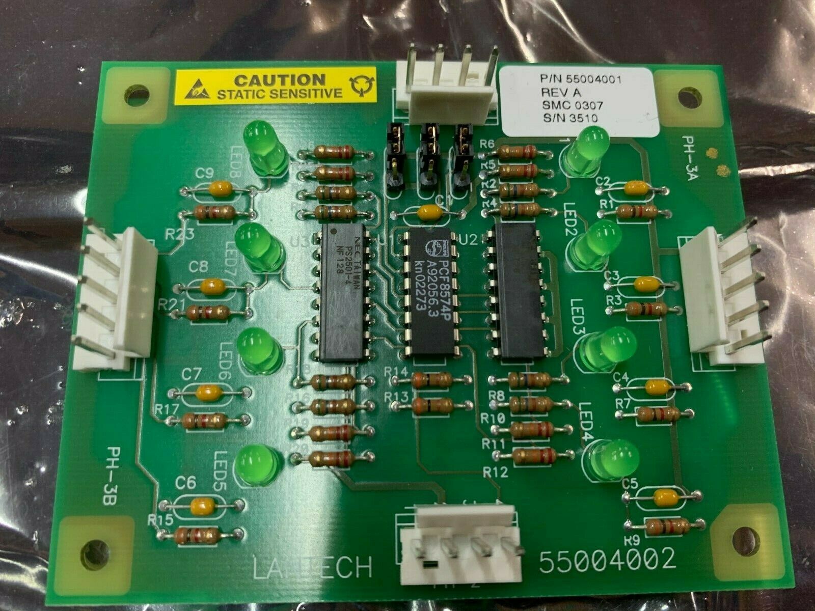 NEW NO BOX LANTECH CIRCUIT BOARD 55004001