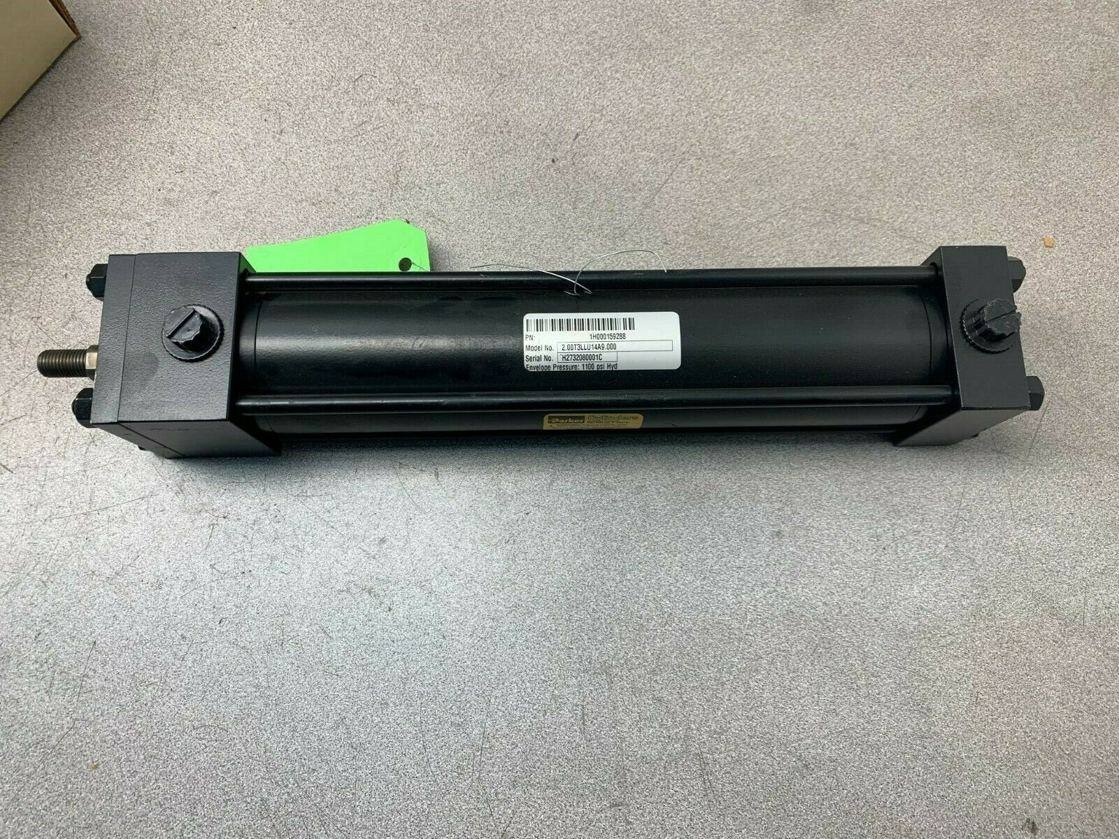 NEW NO BOX PARKER 1H000159288 HYDRAULIC CYLINDER 2.00T3LLU14A9.000