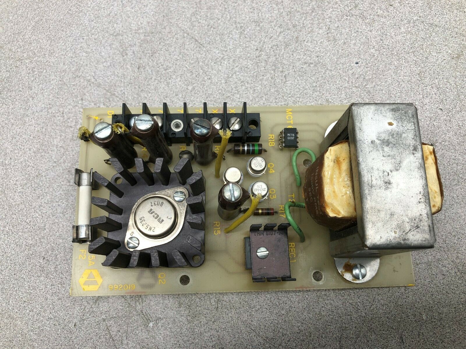 USED HURLETRON CIRCUIT BOARD 992019