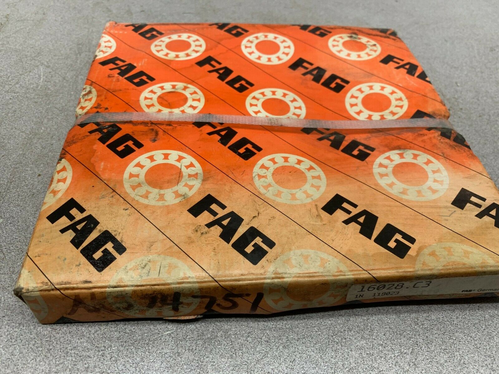 NEW IN BOX FAG ROLLER BALL BEARING 16028.C3