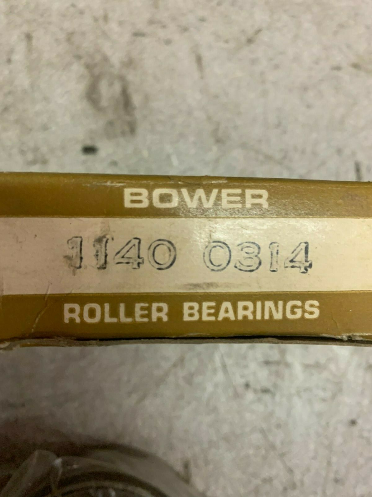 NEW IN BOX BOWER NEEDLE BEARING 1140 0314