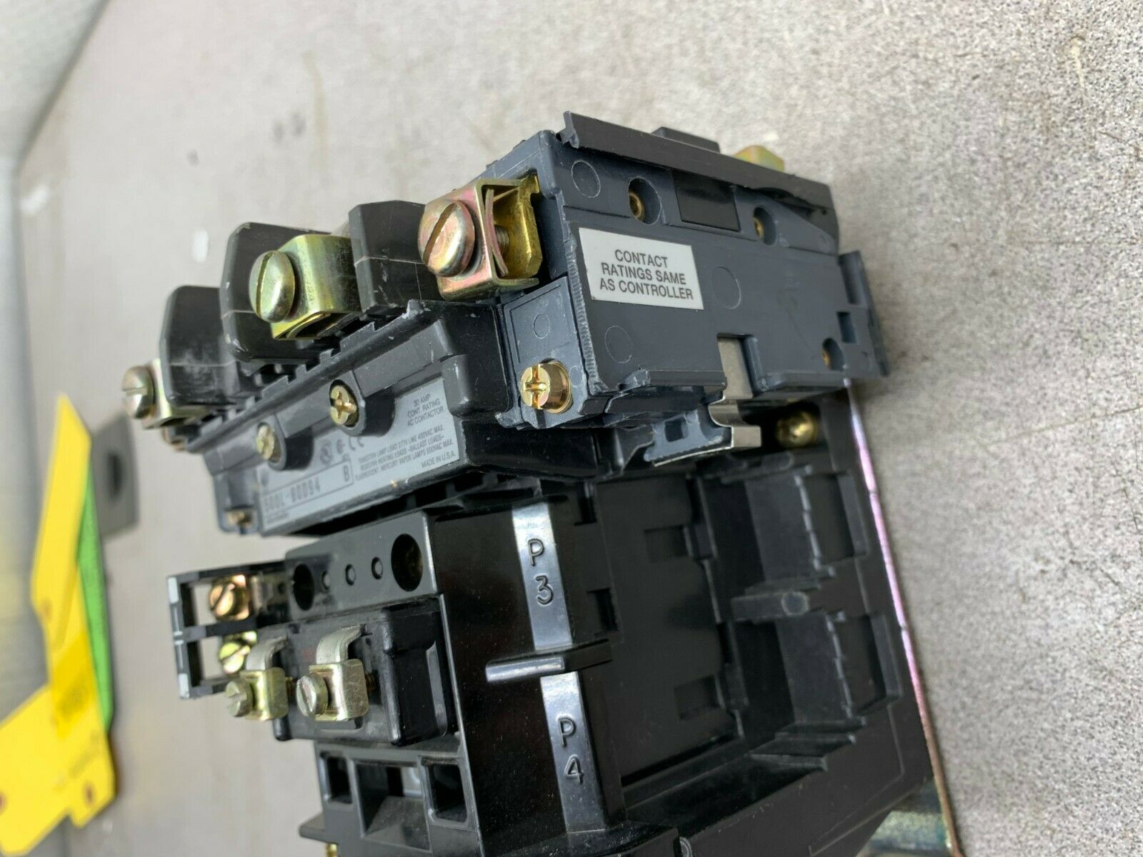 USED ALLEN-BRADLEY 30AMP AC CONTACTOR 500L-BOD94 SERIES B