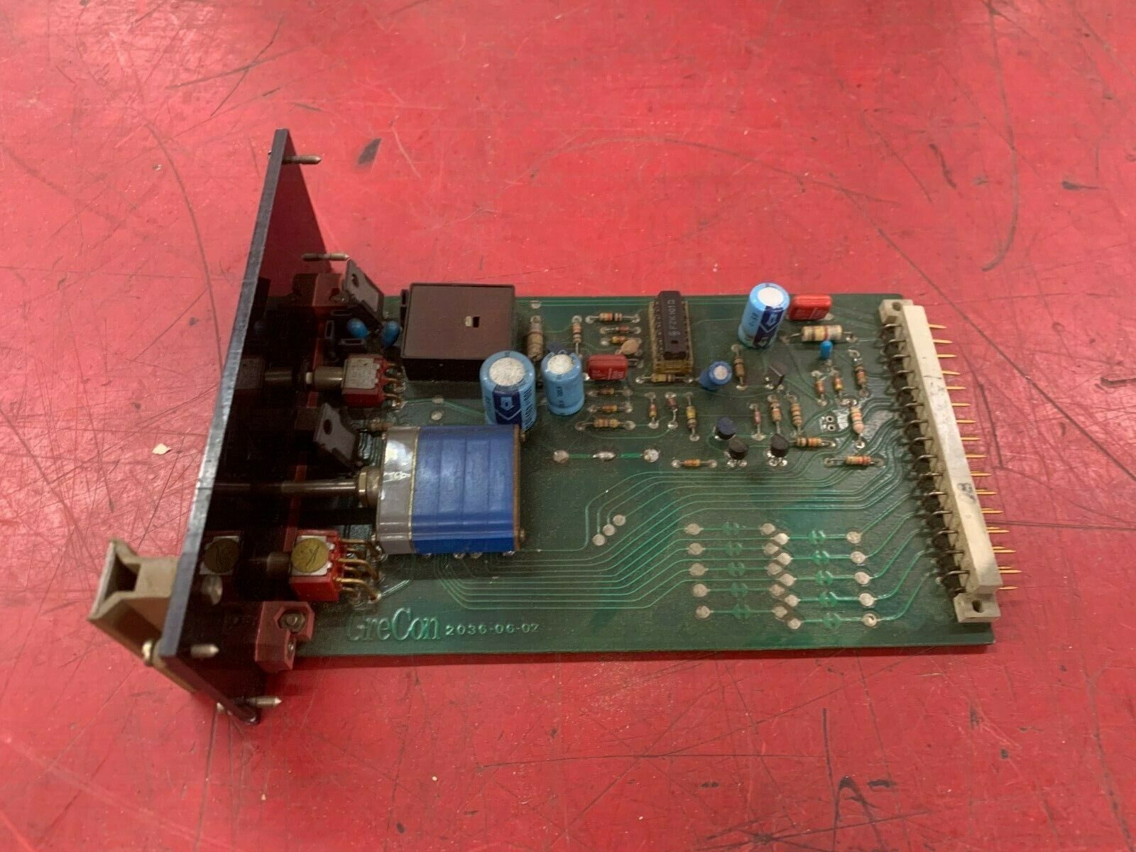 USED GRECON PC BOARD LINE CARD 2036-06-02