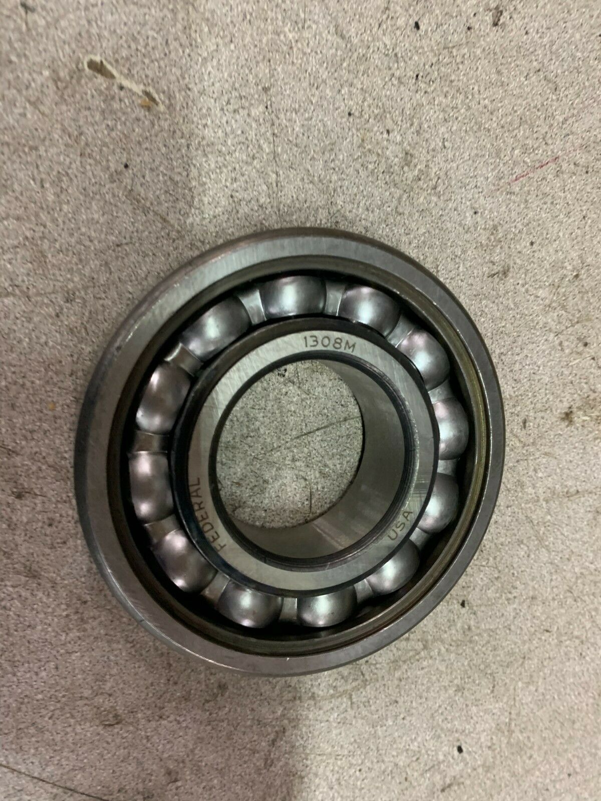 NEW IN BOX FEDERAL BALL BEARING 1308M