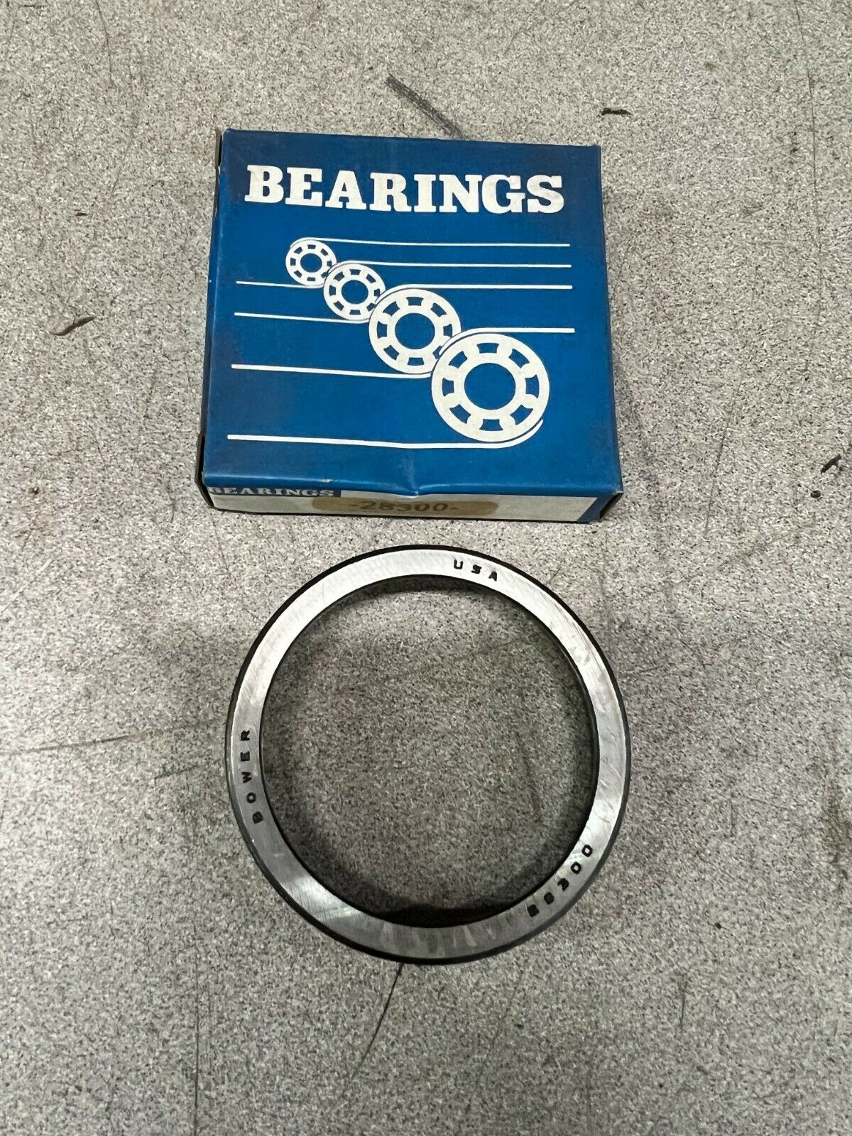 NEW IN BOX BOWER BEARING RACE 28300