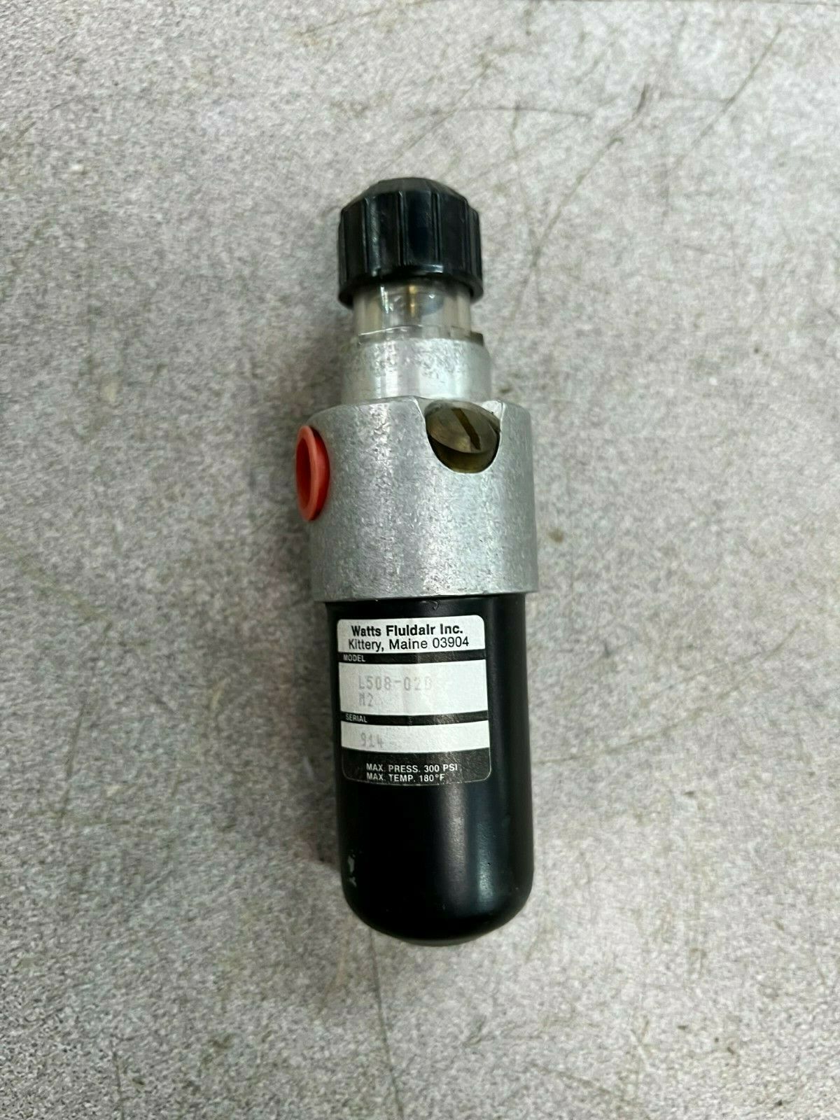 NEW NO BOX WATTS LUBRICATOR L508-02D M2