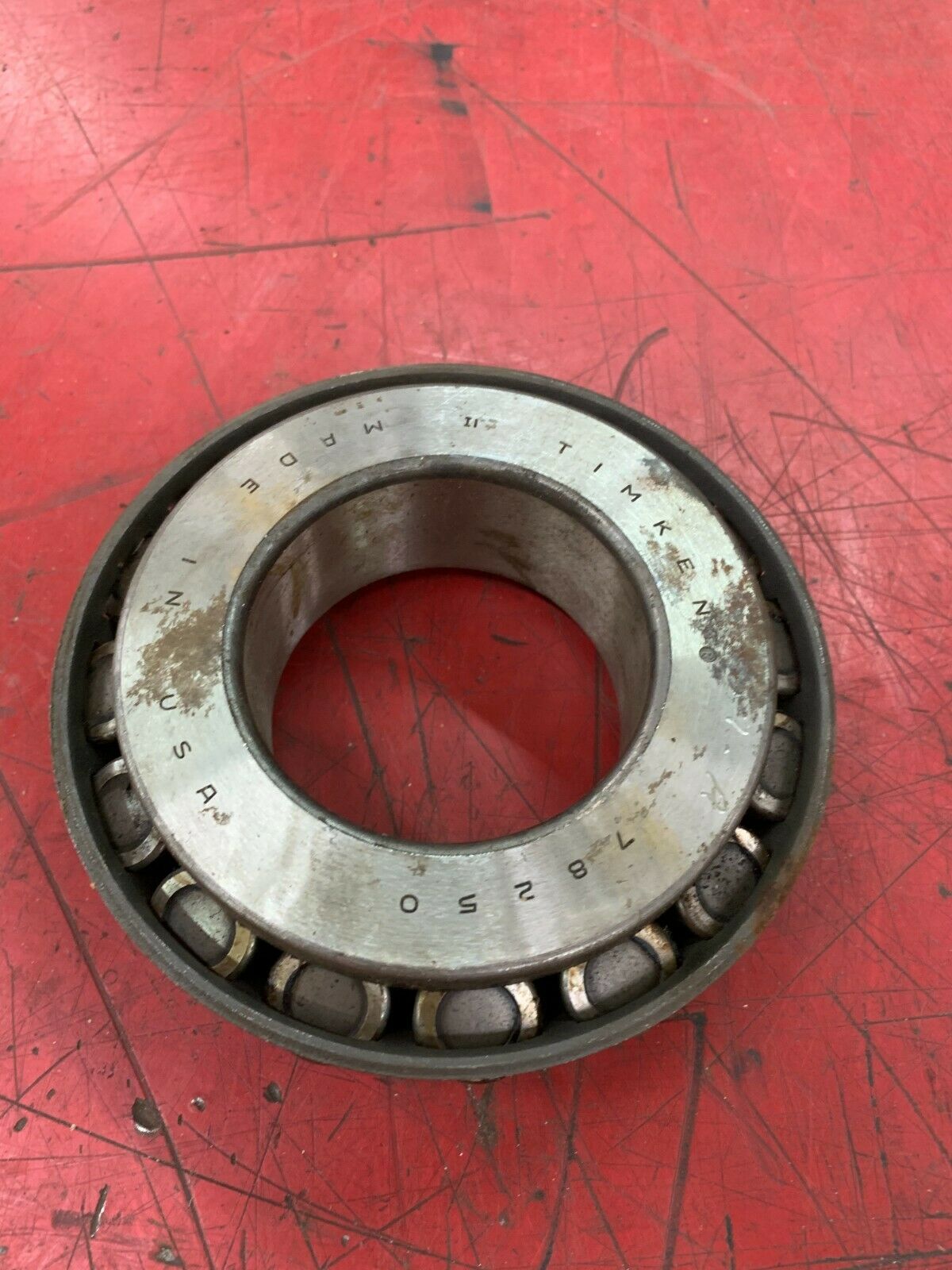 NEW NO BOX TIMKEN TAPERED ROLLER CONE BEARING 78250