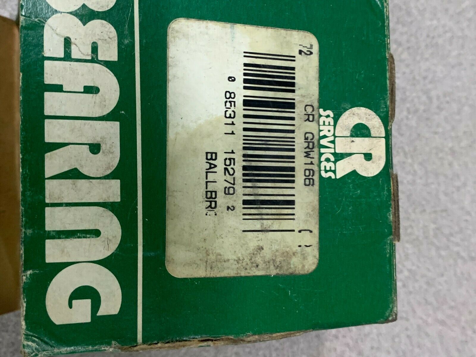 NEW IN BOX CHICAGO RAWHIDE CR WHEEL BEARING GRW166