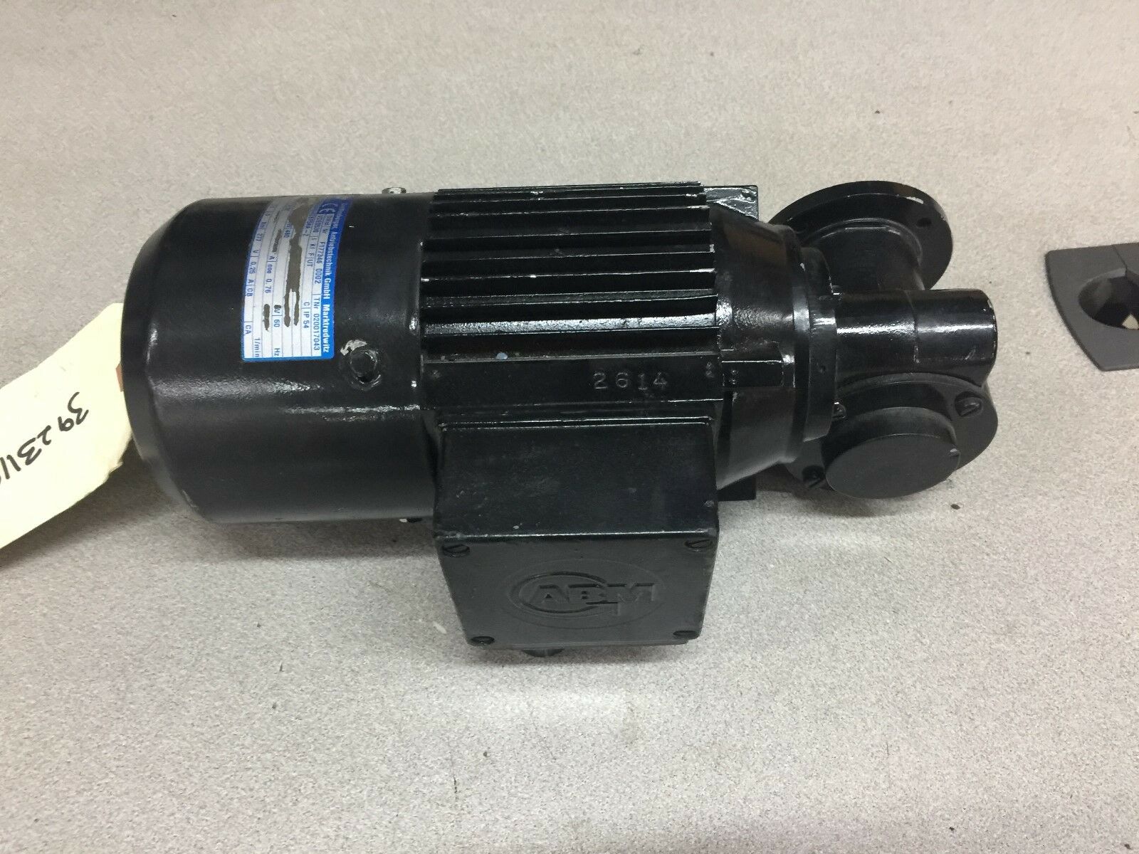 USED ABM GEAR MOTOR EFB17HSG5FS/4DBF56A-2